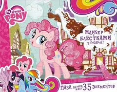 Пазл-супер макси "My Little Pony. Пинки Пай", 35 элементов, Оригами