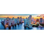 Панорамный пазл Трефл "Майами в сумерки", 1000 элементов