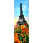 Пазл "Эйфелева башня среди цветов", 300 элементов Трефл