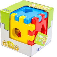 Игрушка развивающая "Волшебный куб" 12 эл. в коробке
