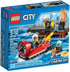 60106 Набор для начинающих "Пожарная охрана" lego city