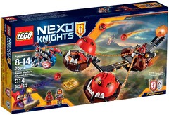 70314 Безумная колесница Укротителя Lego Nexo Knights