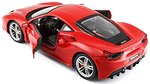 Сборная модель автомобиля Маисто Ferrari Феррари 488 GTB красный