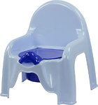 Горшок - стульчик детский М1326 (голубой)