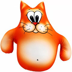 Игрушка антистресс «Кот Валера», оранжевый