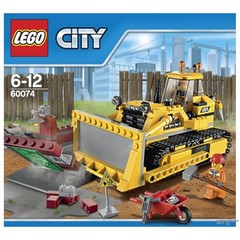 60074 Бульдозер LEGO CITY