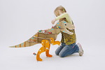 Игрушка из картона Домашний динозавр Тираннозавр