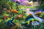 Пазл Динозавры (260 элементов)