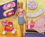 Кукла Штеффи с младенцем и аксессуарами, 29 см STEFFI LOVE NEW BORN BABY