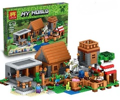 Конструктор Майнкрафт «Деревня» 79288 (Аналог Lego Minecraft 21128) 1106 деталей