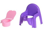 Горшок-стульчик детский, фиолетовый, арт. М1327