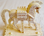 Сборная деревянная модель "Троянский конь"