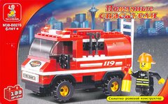 Конструктор Sluban Маленькая пожарная машина (M38-B0276) - 133 д.